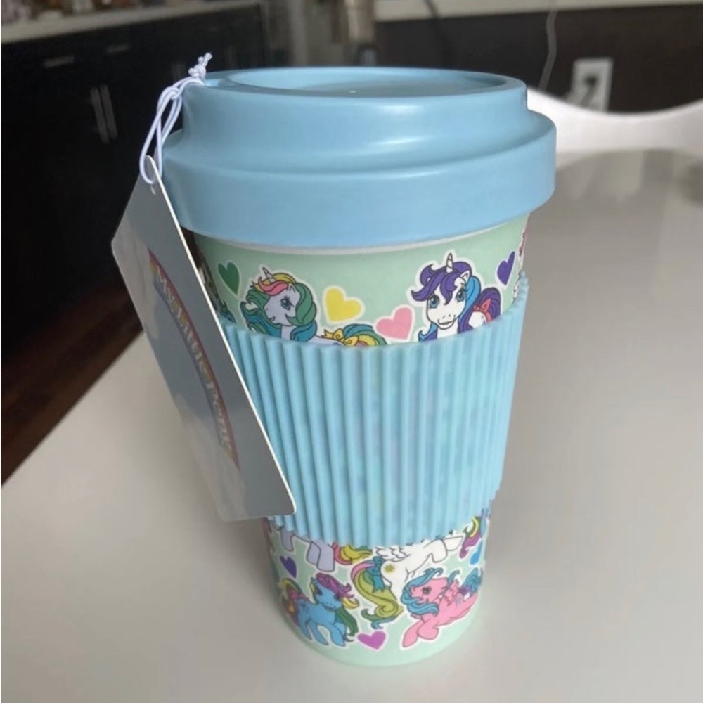 My Little Pony G1 Reusable Travel Mug Cup Licensed 2022 New NWT Hasbro